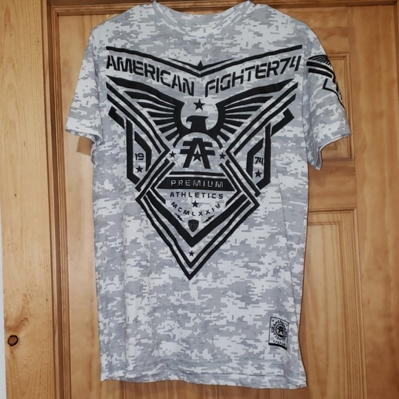 American Fighter Buckle Shirt Size 